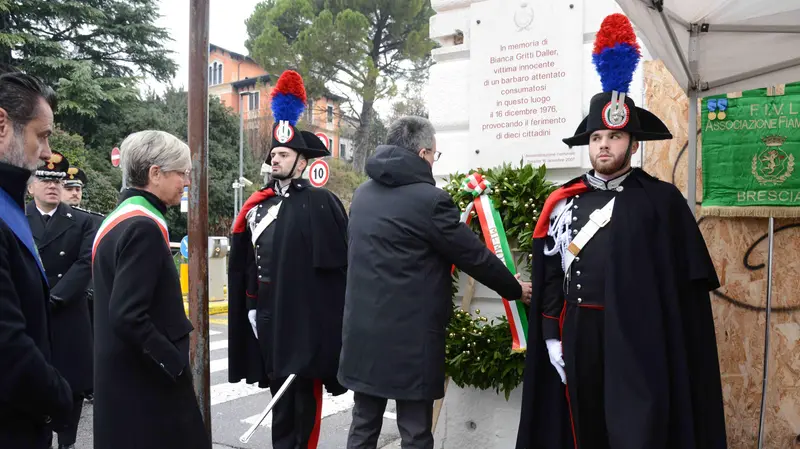 Brescia ricorda la strage di piazzale Arnaldo - Foto Giovanni Benini/Neg © www.giornaledibrescia.it