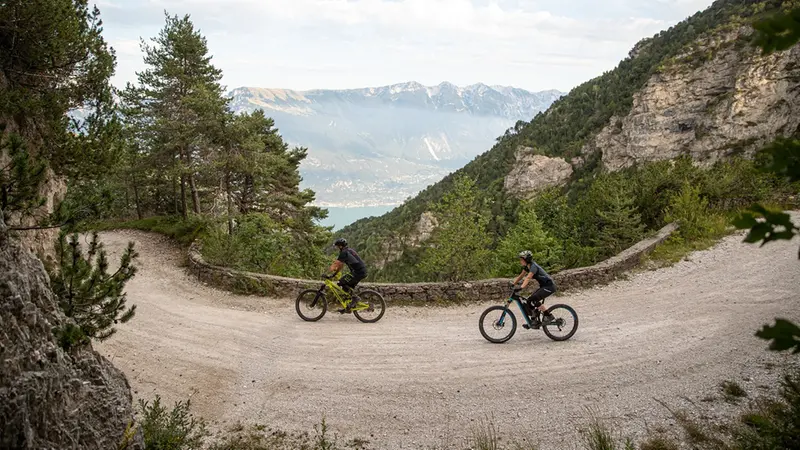 Mountain bike sul Garda