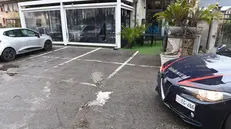 Il punto in cui si è verificato l'omicidio - Foto Gabriele Strada /Neg © www.giornaledibrescia.it