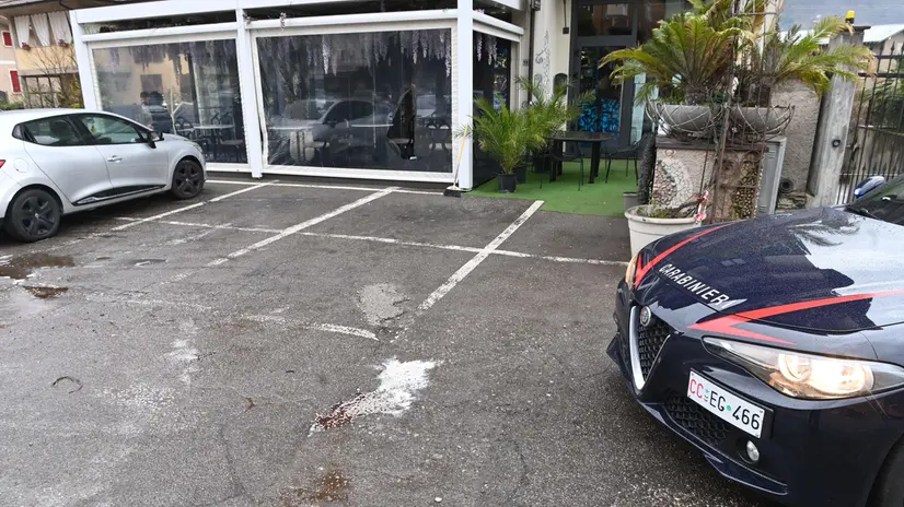 Il punto in cui si è verificato l'omicidio - Foto Gabriele Strada /Neg © www.giornaledibrescia.it