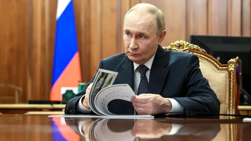 Il presidente russo Vladimir Putin - Foto Ansa © www.giornaledibrescia.it