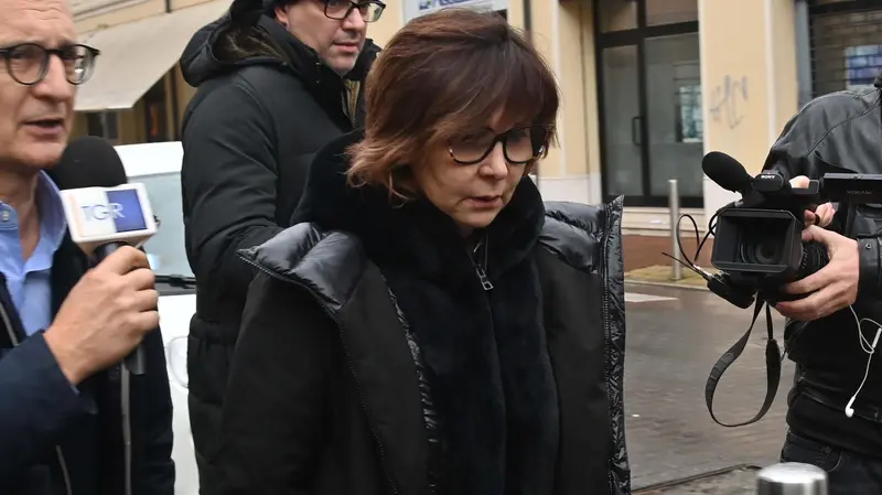 Irene Zubani, vedova di Mario Bozzoli - Foto Gabriele Strada/Neg © www.giornaledibrescia.it