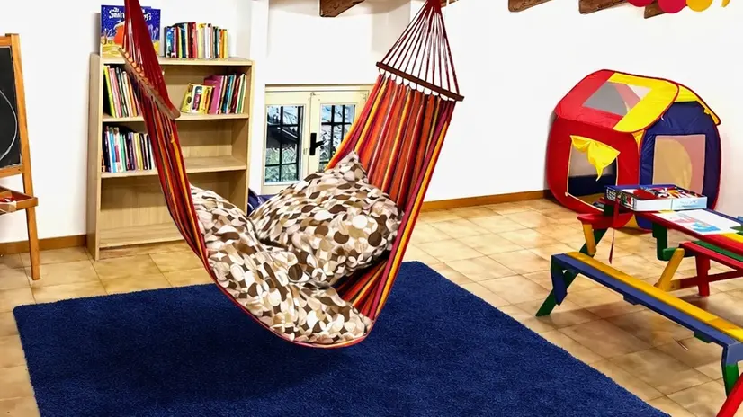 Gli interni della biblioteca di Longhena - © www.giornaledibrescia.it