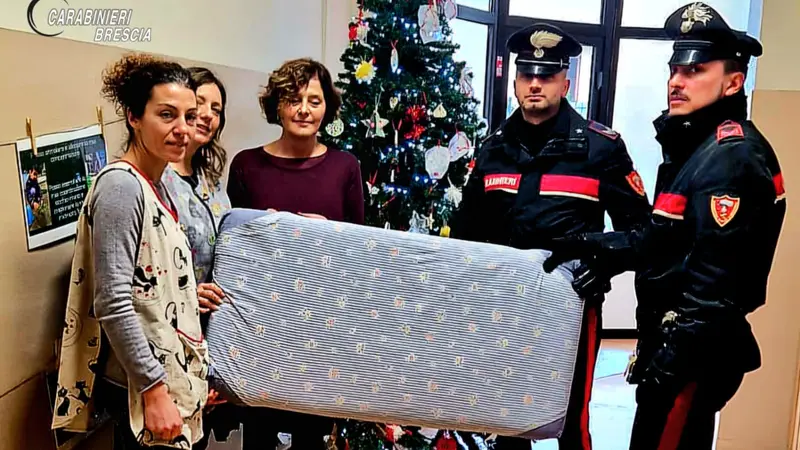 Restituiti i materassi rubati alla scuola materna