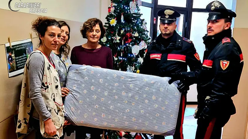 Restituiti i materassi rubati alla scuola materna