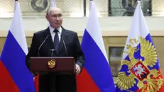 Il presidente russo Vladimir Putin - Foto Epa/Alexander Kazakov © www.giornaledibrescia.it