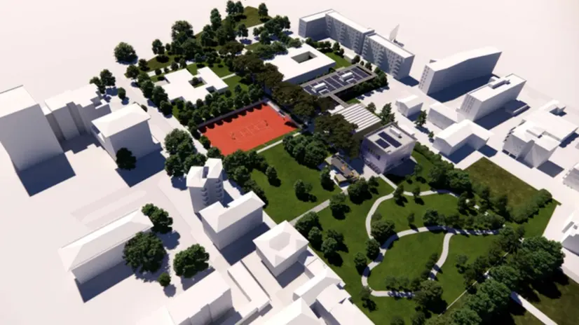 Come sarà il polo multifunzionale - © www.giornaledibrescia.it
