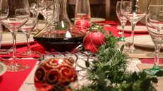 Una tavola imbandita per Natale