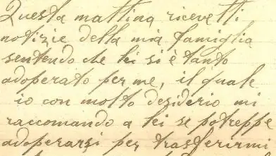 Le lettere recuperate