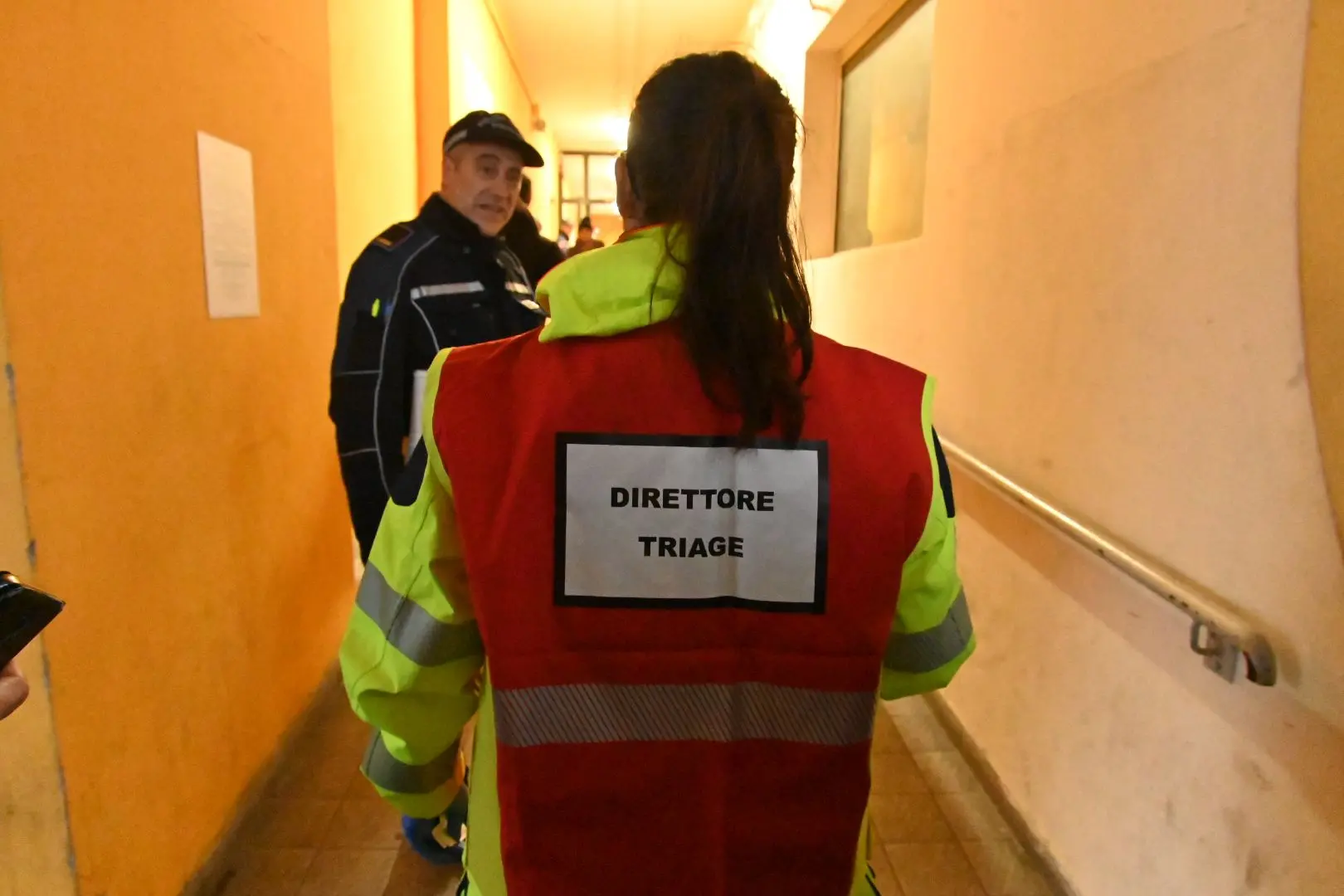 L'intervento per l'incendio alla torre Cimabue