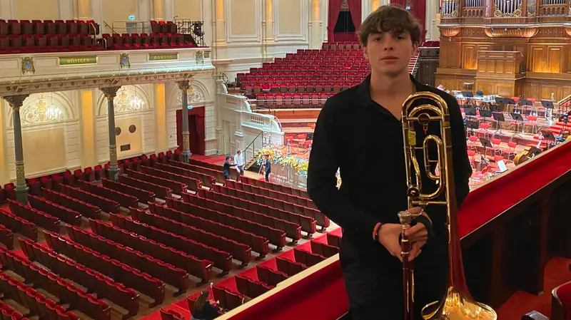 Il talentuoso Francesco Maffei - © www.giornaledibrescia.it