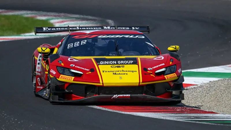 Una Ferrari del comparto Competizione Gt