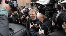 Alberto Stasi davanti al tribunale di Pavia - Foto Ansa © www.giornaledibrescia.it