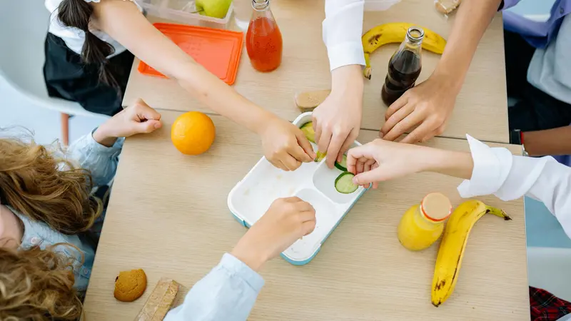 I menu saranno pensati per una sana alimentazione