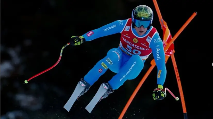 Giovanni Franzoni in pista
