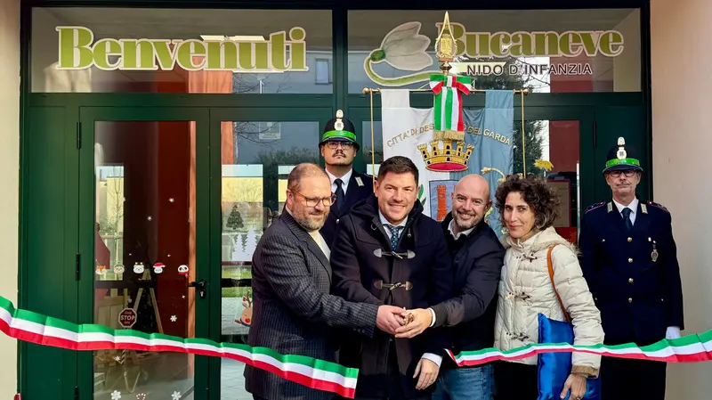 Il taglio del nastro - © www.giornaledibrescia.it