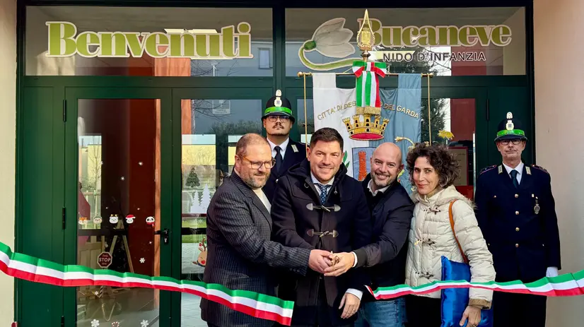 Il taglio del nastro - © www.giornaledibrescia.it