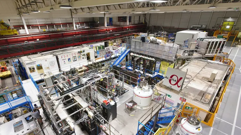 L'esperimento condotto al Cern di Ginevra - Foto tratta da Fb