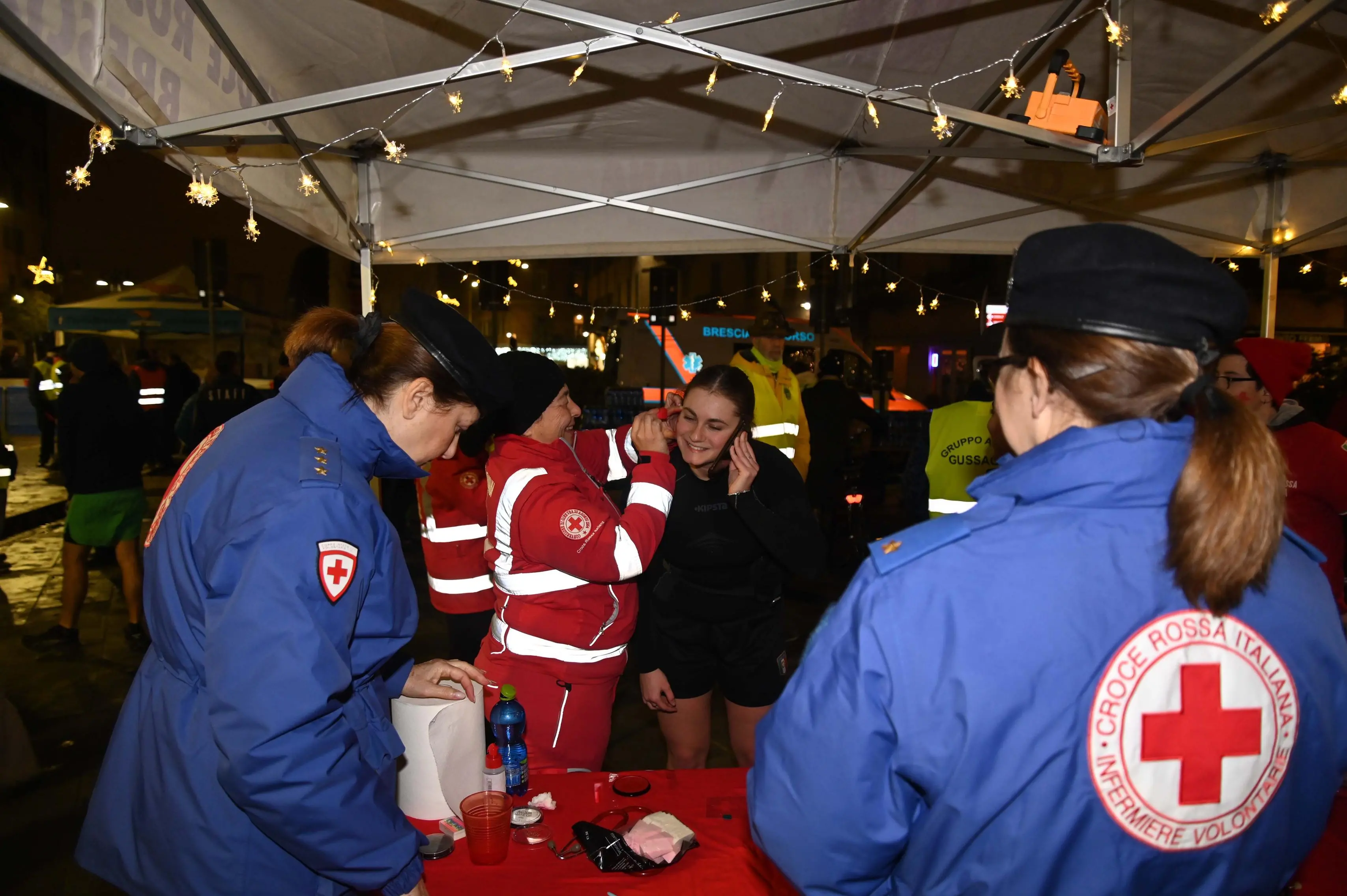 In Largo Formentone la Red Run della Croce Rossa