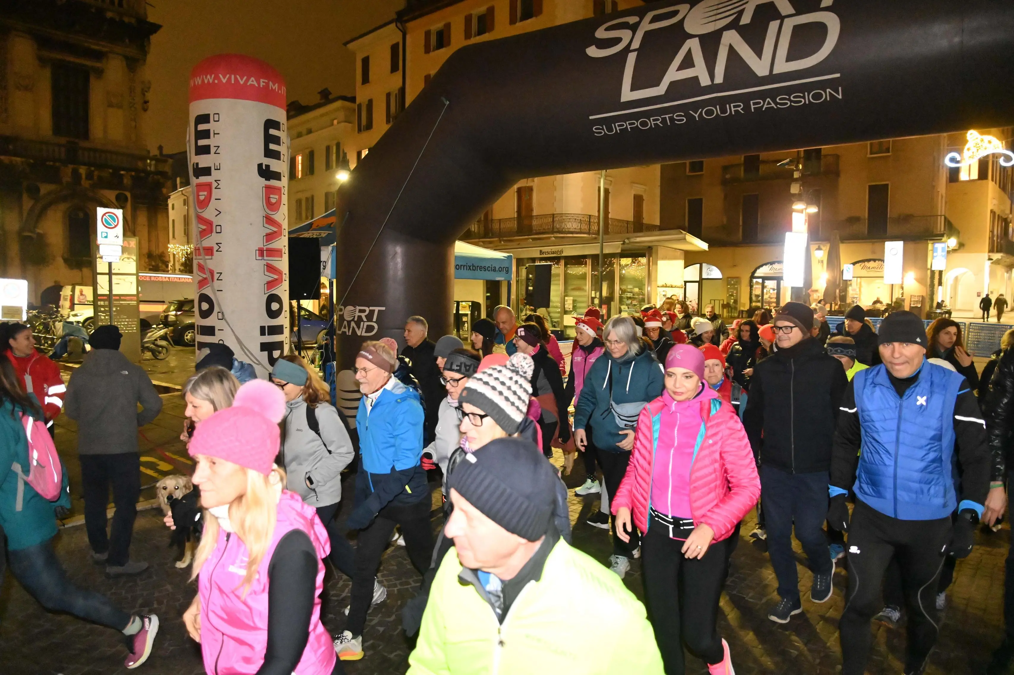 In Largo Formentone la Red Run della Croce Rossa