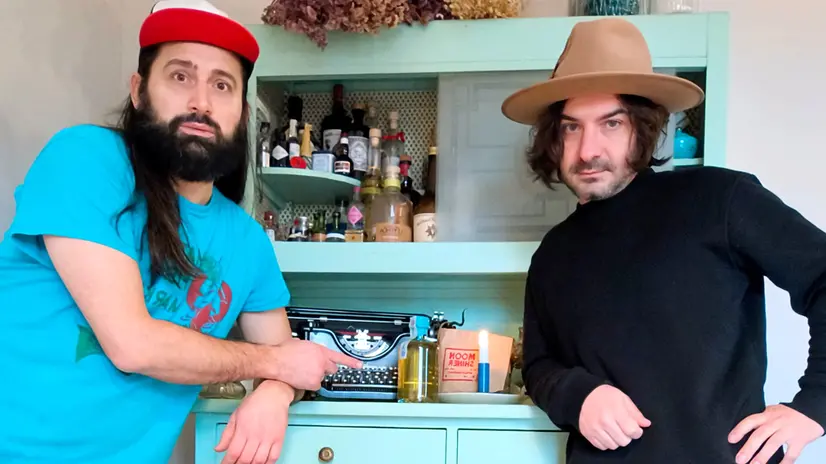 Ampelio Zecchini e Asso Stefana hanno creato «Moonshirer» © www.giornaledibrescia.it