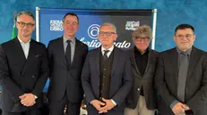 Da sinistra Amici, Landi, Massetti, Bettinsoli e Piccinato - © www.giornaledibrescia.it