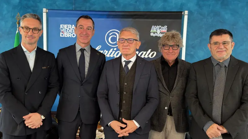 Da sinistra Amici, Landi, Massetti, Bettinsoli e Piccinato - © www.giornaledibrescia.it