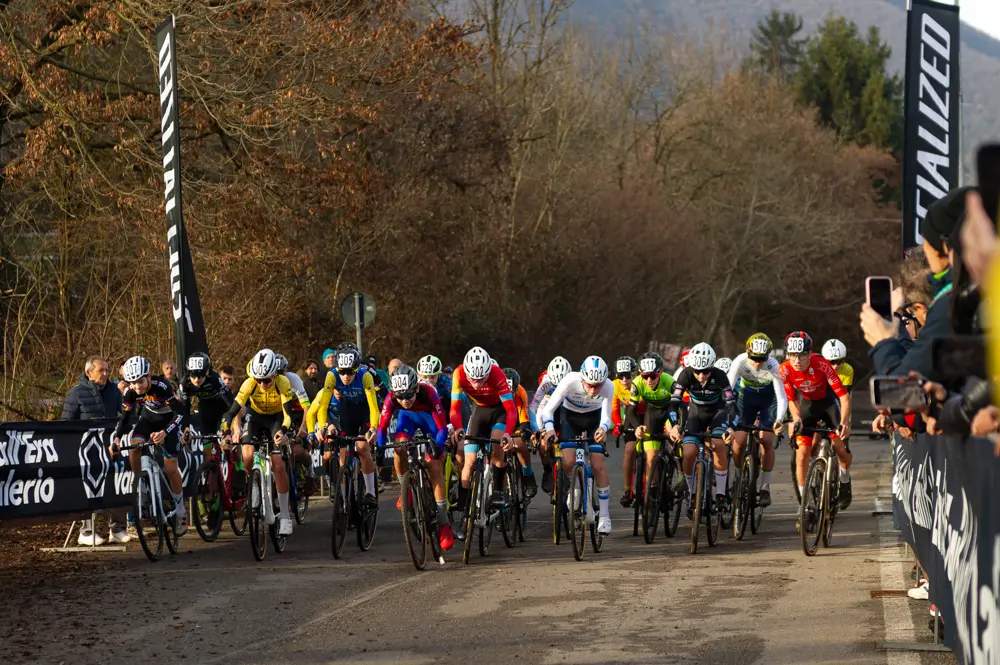 SPORT CICLISMO SABBIOCHIESE ALLIEVI 1 M CLETEN CICLOCROSS nella foto PARTENZA 20/12/2025 mazzocchi@newreporter
