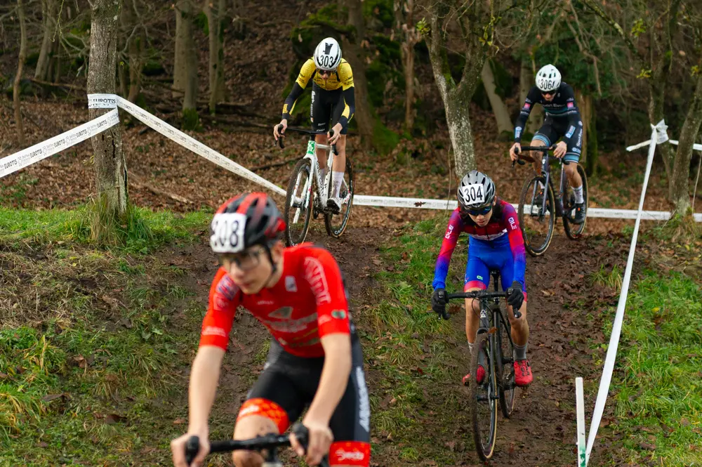 SPORT CICLISMO SABBIOCHIESE ALLIEVI 1 M CLETEN CICLOCROSS nella foto MOMENTO DELLA GARA 20/12/2025 mazzocchi@newreporter