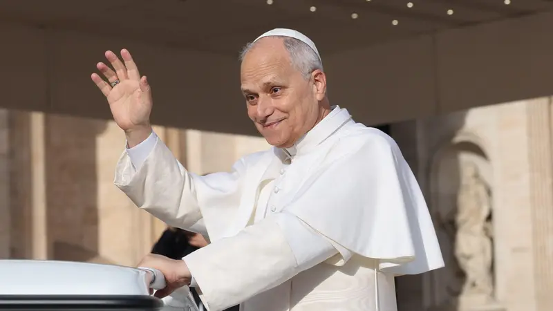Papa Leone in piazza San Pietro per l'ultima udienza del Giubileo - Foto Ansa © www.giornaledibrescia.it