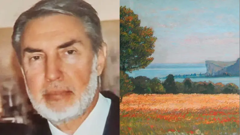 Il professore e artista Enzo Gazich