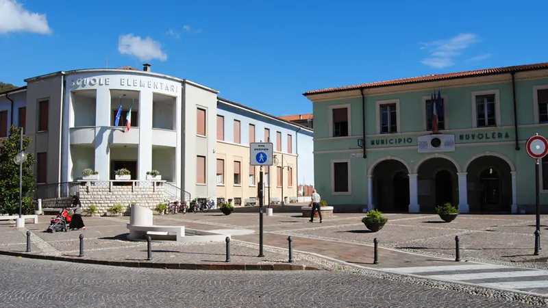 La piazza Soldo di Nuvolera