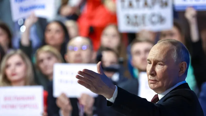 Vladimir Putin - Foto Ansa © www.giornaledibrescia.it