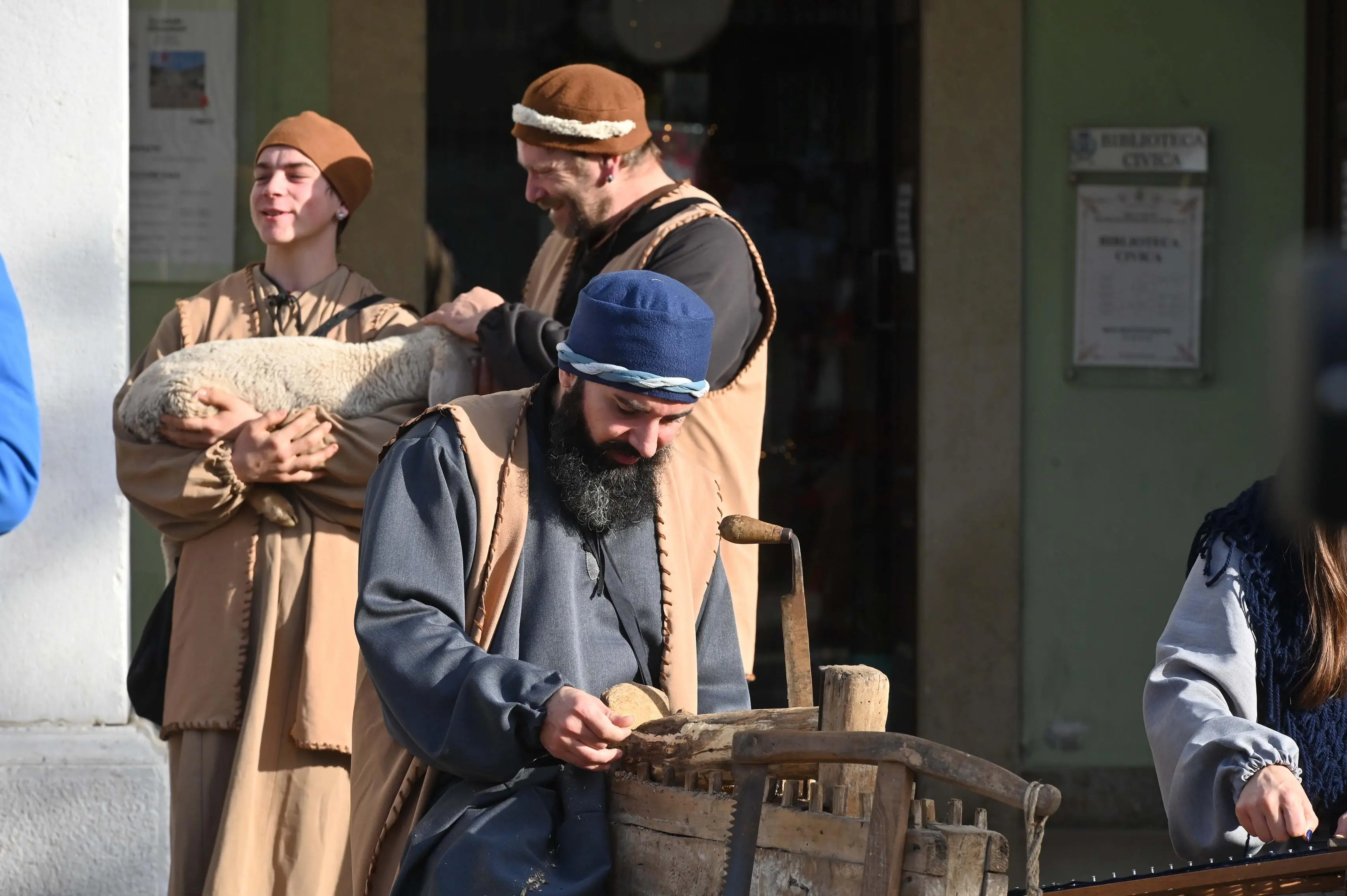 Nuvolera protagonista di In piazza con noi
