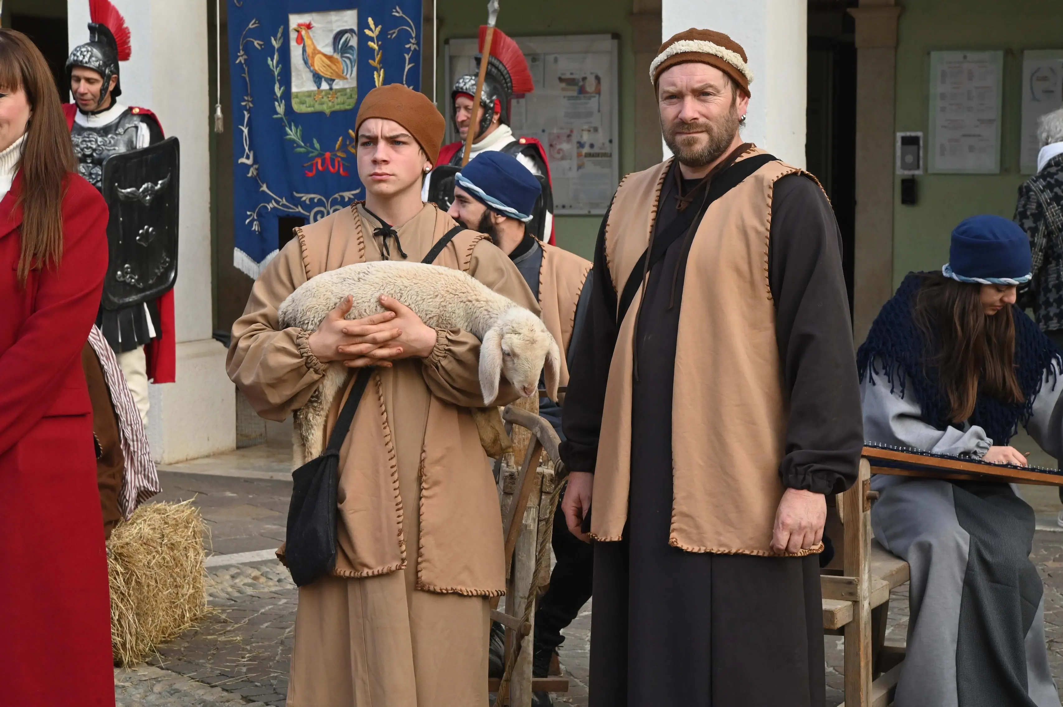 Nuvolera protagonista di In piazza con noi