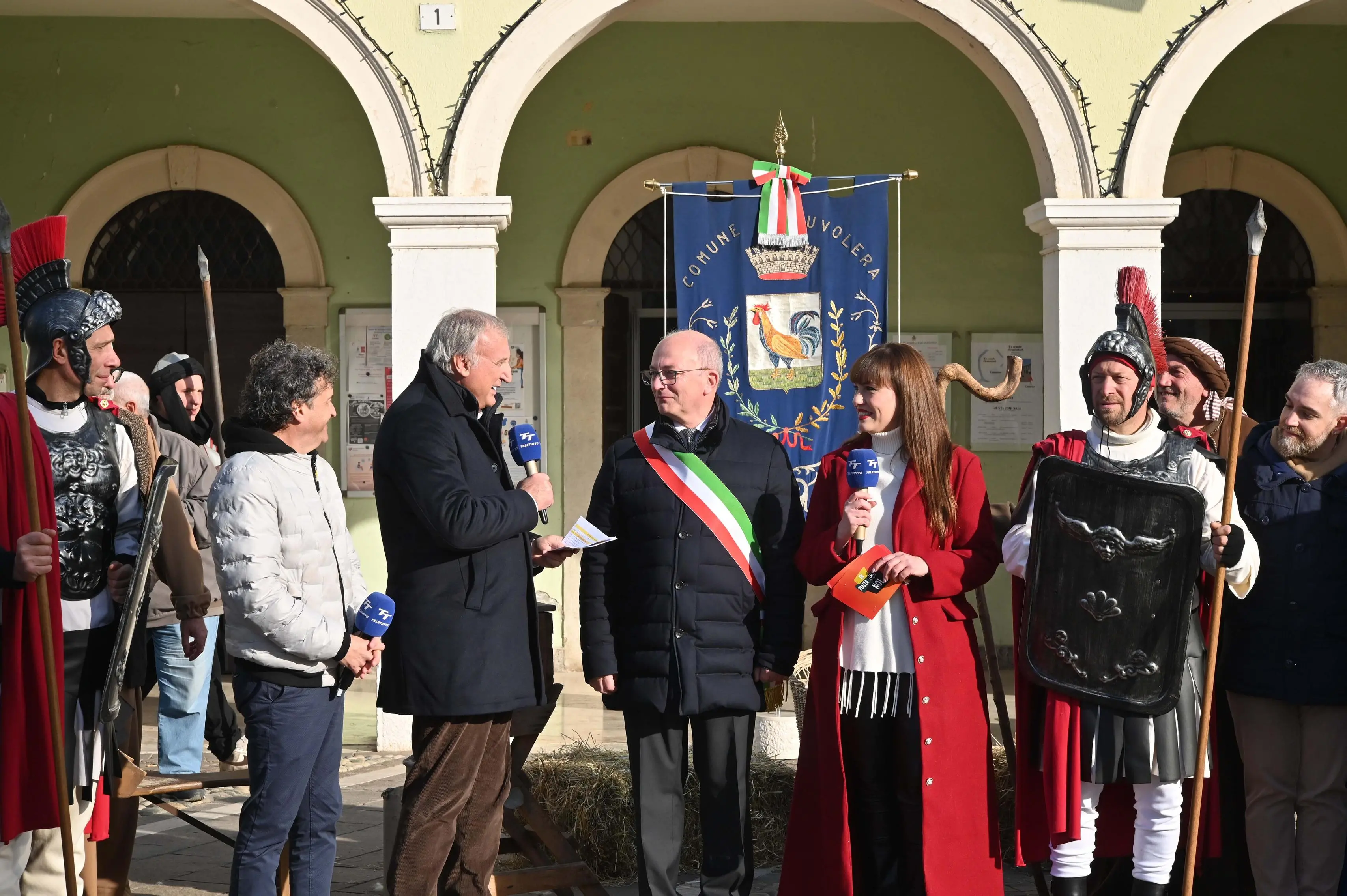 Nuvolera protagonista di In piazza con noi