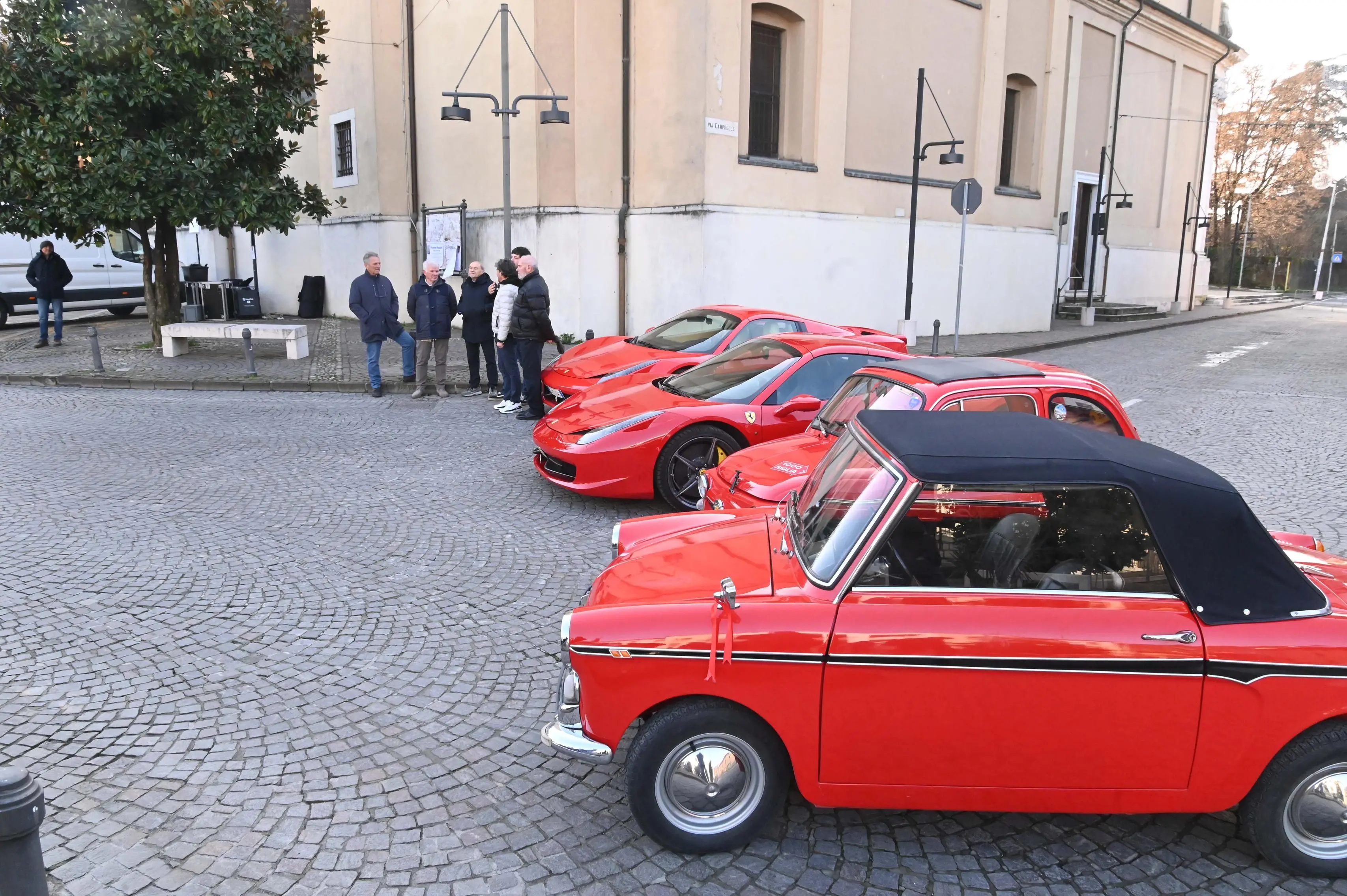 Nuvolera protagonista di In piazza con noi