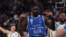 Maurice Ndour potrebbe non scendere in campo contro Bologna - Foto New Reporter Nicoli © www.giornaledibrescia.it