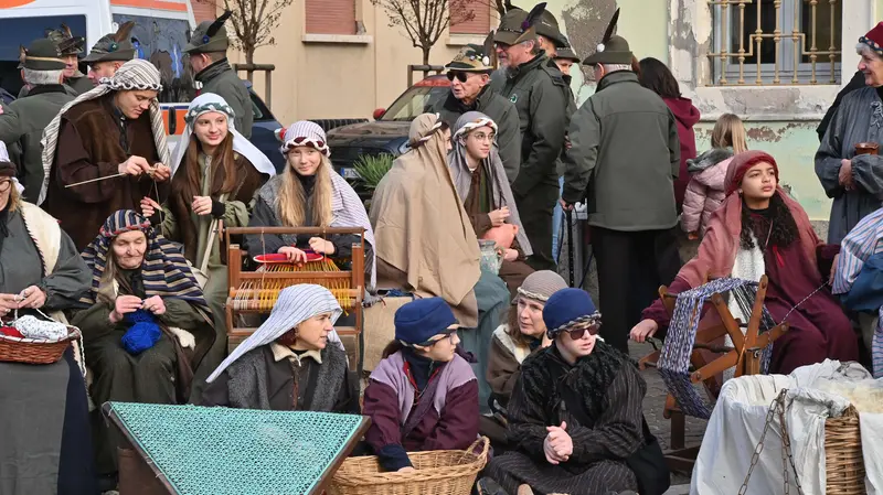 Il presepe vivente di Nuvolera - Foto Gabriele Strada/Neg © www.giornaledibrescia.it