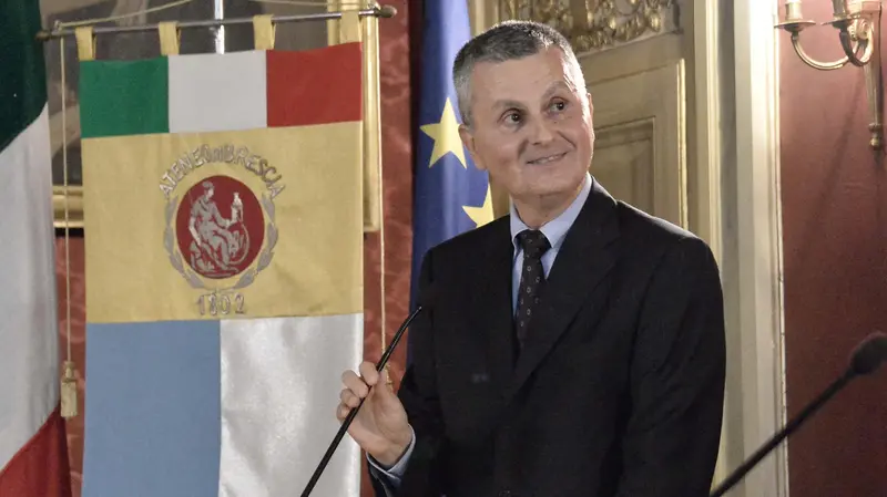 Il professor Sergio Onger - © www.giornaledibrescia.it