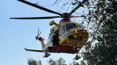 Sul posto è intervenuto l'elisoccorso (immagine d'archivio) - © www.giornaledibrescia.it