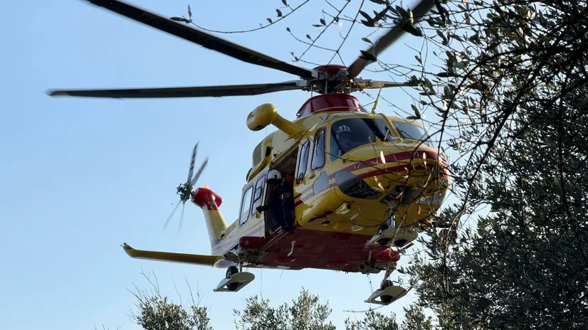 Sul posto è intervenuto l'elisoccorso (immagine d'archivio) - © www.giornaledibrescia.it