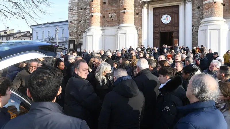 I funerali del ciclista Michele Dancelli a Castenedolo