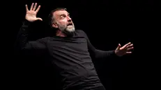 Dighero in «Mistero buffo» - Foto Sara Ciommei