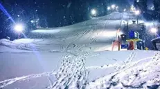 L'impianto sciistico in Val Palot