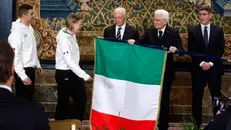 Milano-Cortina, la cerimonia al Quirinale da Mattarella