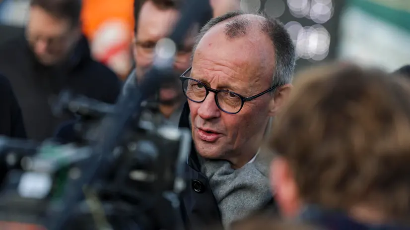 Il cancelliere tedesco Friedrich Merz - Foto Ansa © www.giornaledibrescia.it