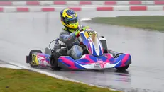 Leonardo Rivadossi in pista