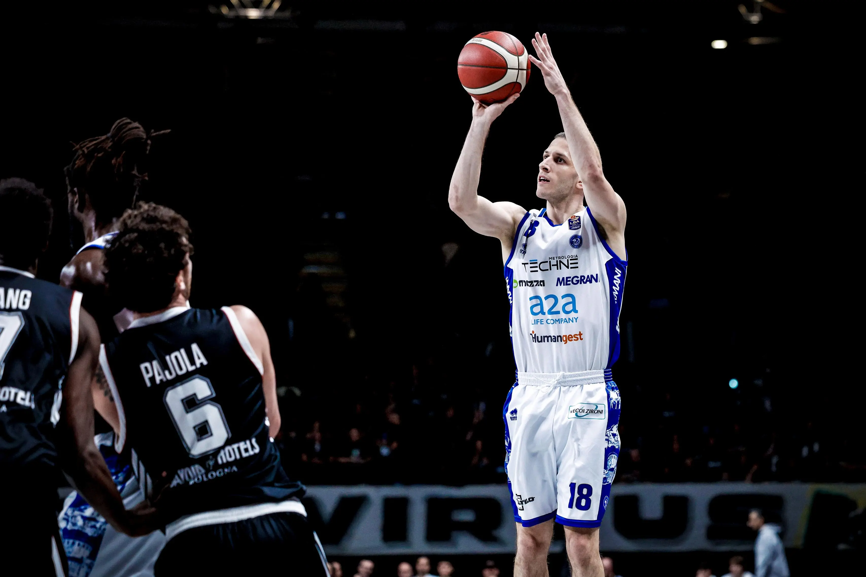 Le immagini di Virtus Bologna-Germani Brescia