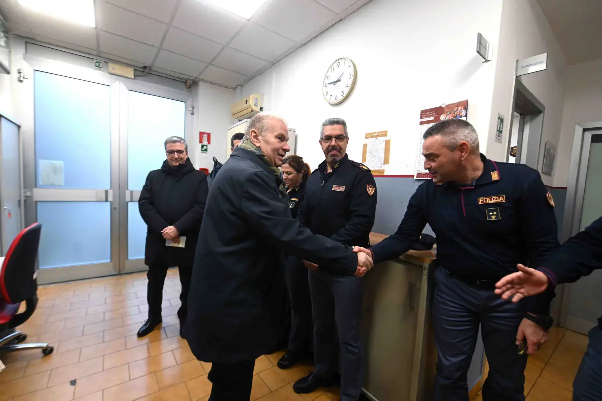 Questore e prefetto in visita alla Polfer